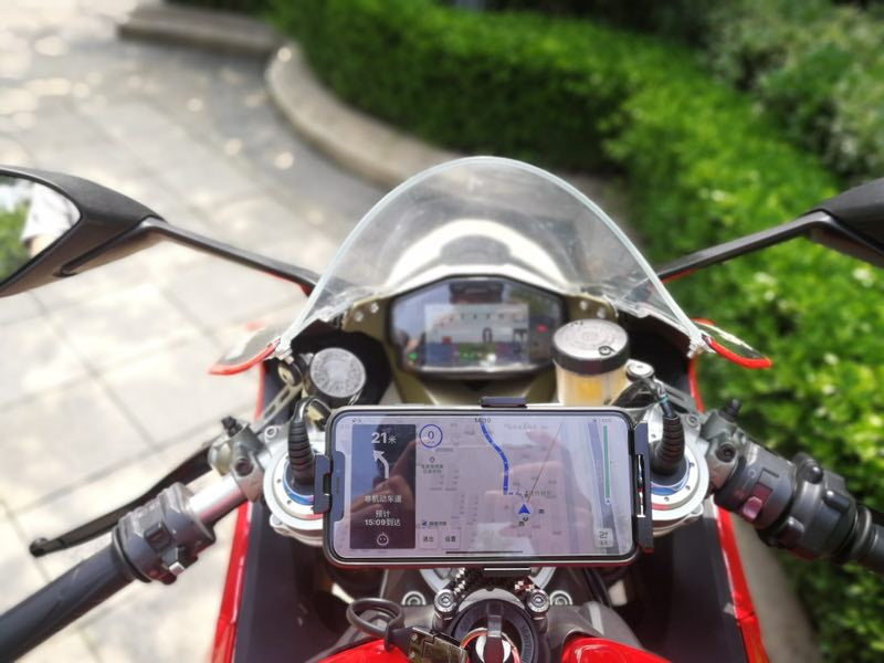 Motorcycle Phone Mount with Action Camera Adapter